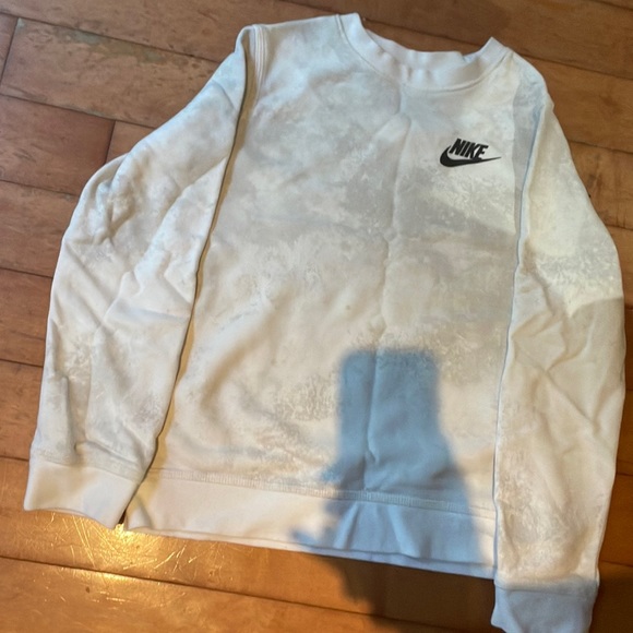 Kids Nike beige crew neck - Picture 1 of 4